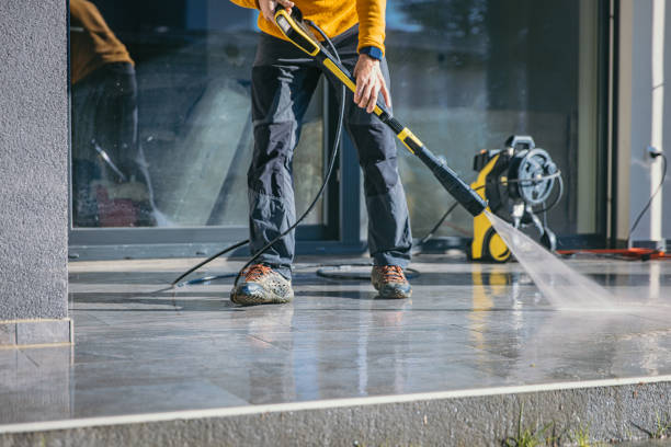 Pressure Washing Brick in Camp Wood, TX